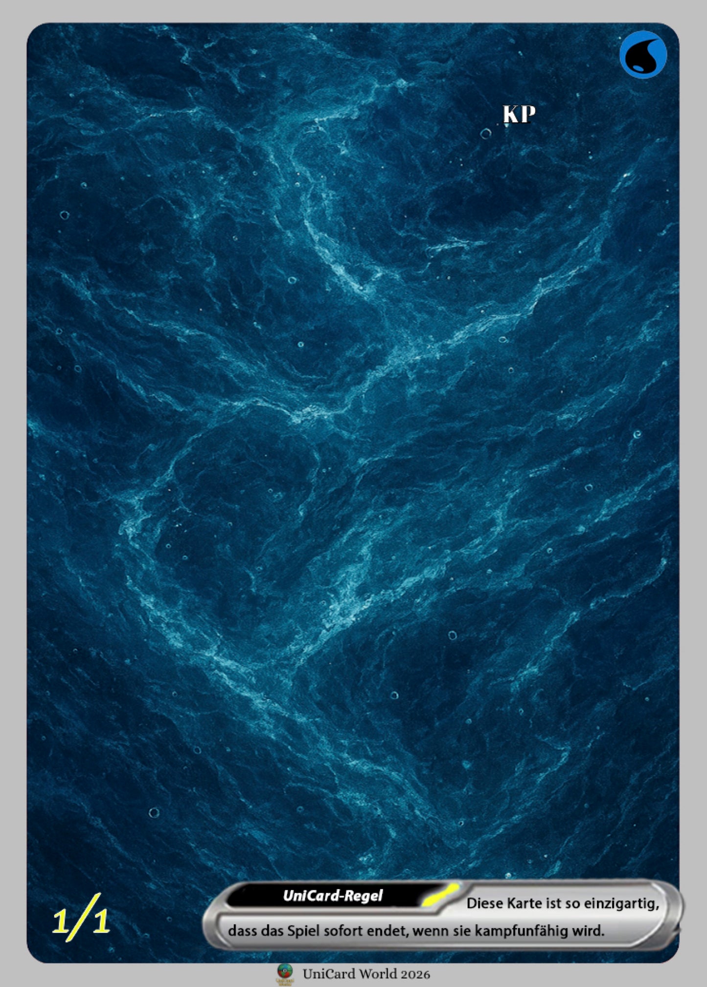 Unicard Fullart mit KI-Avatar & Holo-Effekt