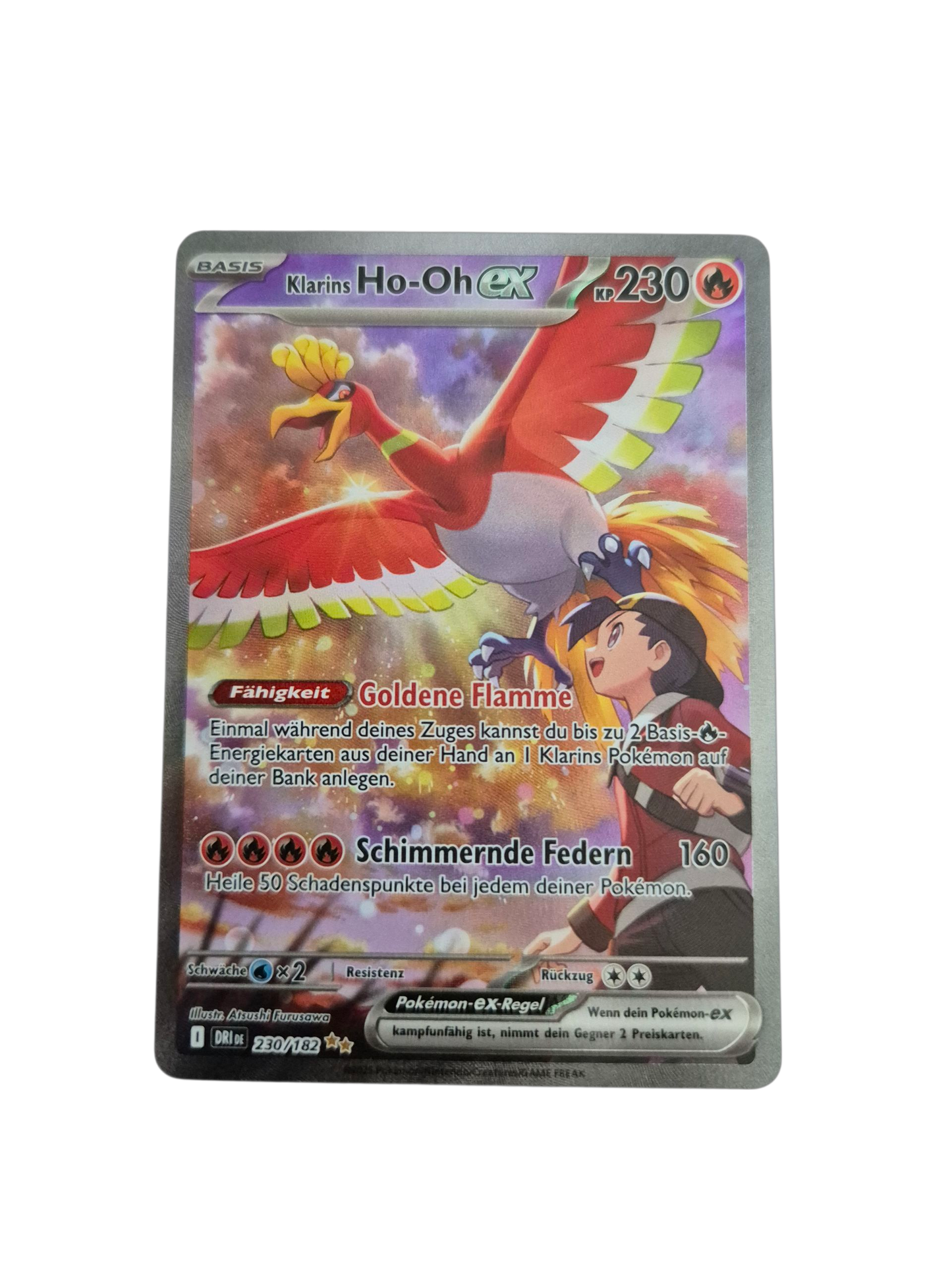 Klarins Ho-Oh EX (Ewige Rivalen) 230/182