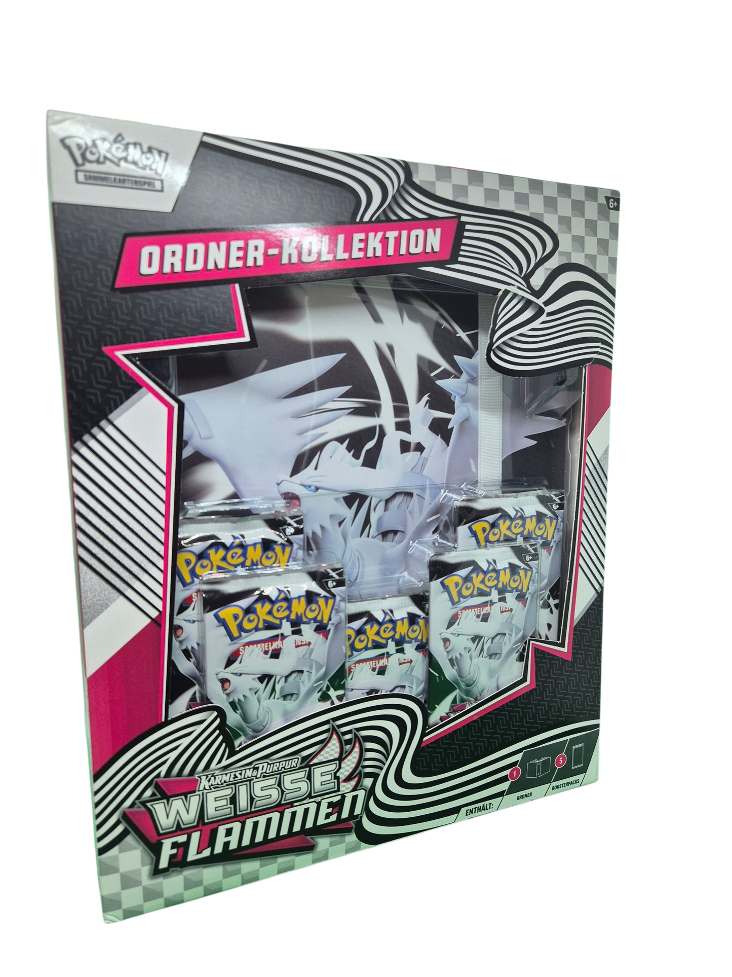 Pokémon Ordner-Kollektion – Weiße Flammen (Deutsch)