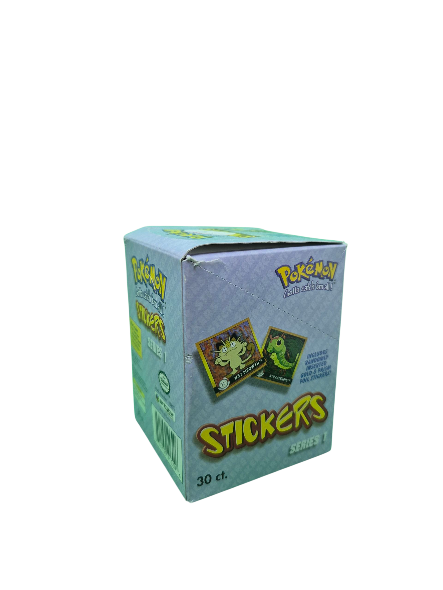 Pokémon Artbox Sticker Serie 1 (1999, Englisch) - Sammlerstück