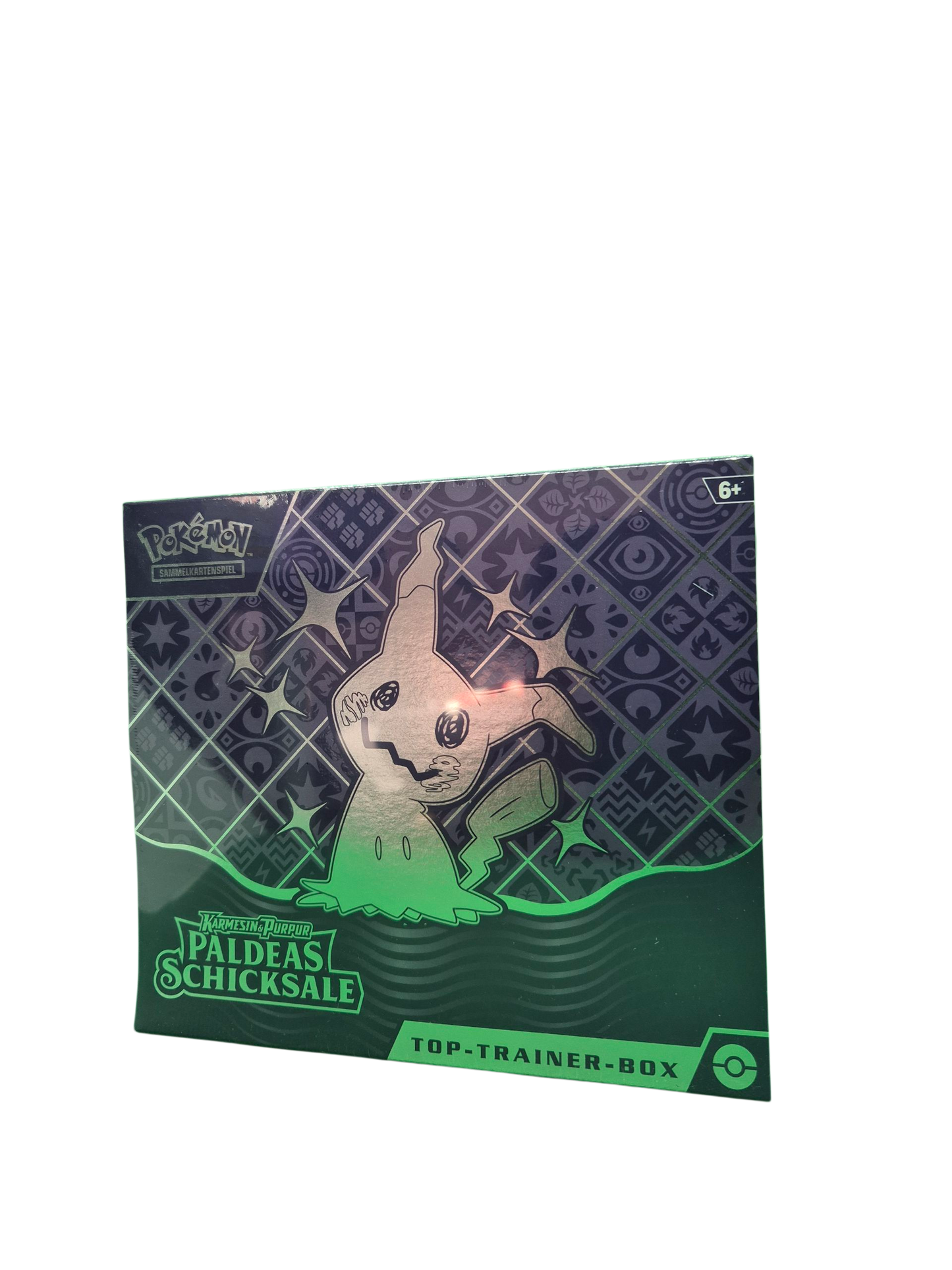 Pokémon Top-Trainer-Box - Paldeas Schicksale (Deutsch, Folie mit Riss, ungeöffnet)