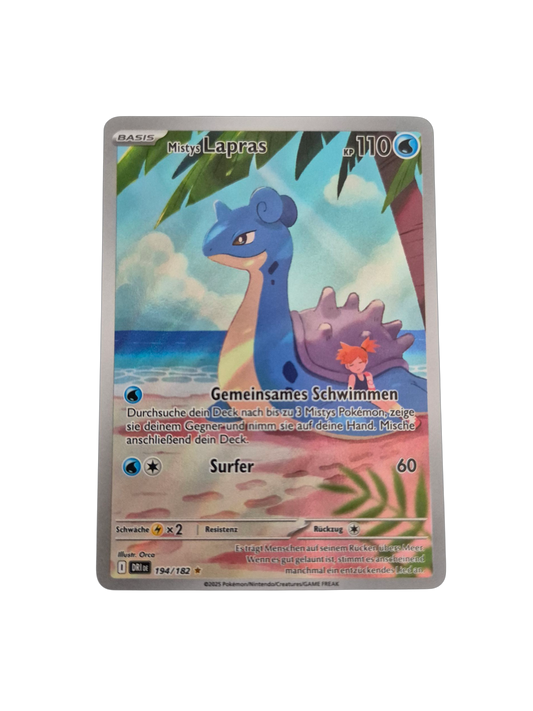 Mistys Lapras (Illustration Rare, Ewige Rivalen) 194/182