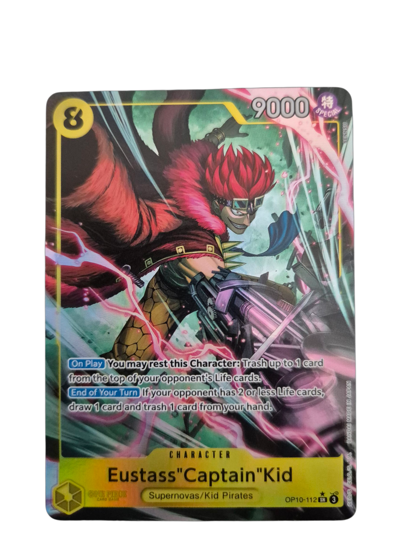 Eustass "Captain" Kid (Secret Rare, OP10: Royal Blood, Englisch) OP10-112