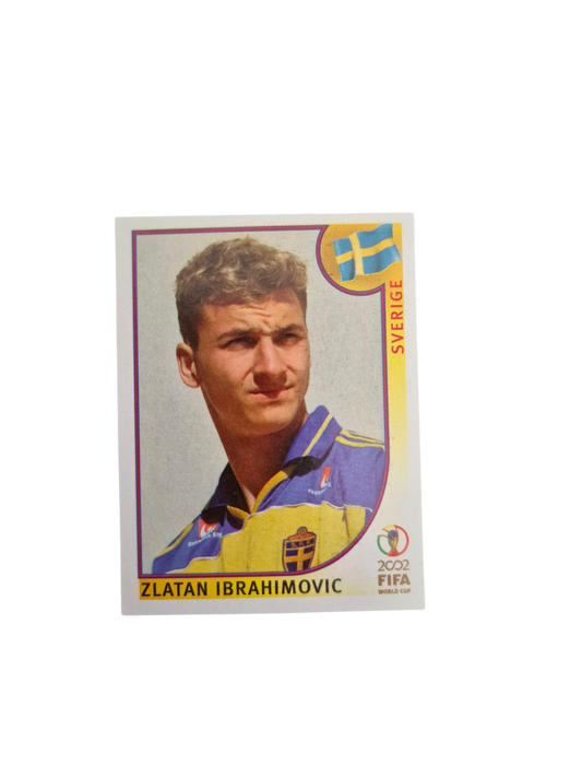 Panini Sticker – Zlatan Ibrahimović (FIFA WM 2002)
