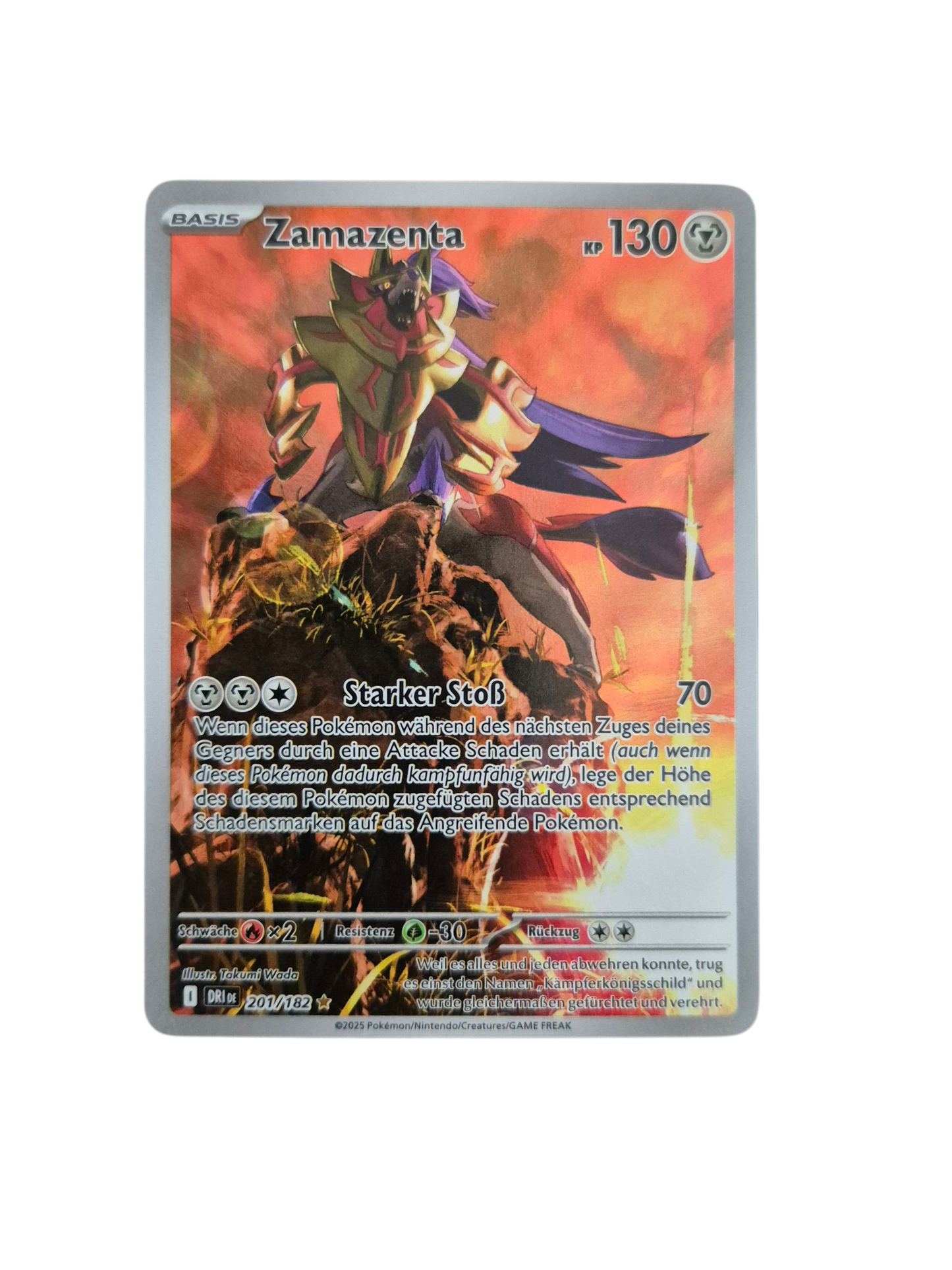 Zamazenta (Illustration Rare, Ewige Rivalen) 201/182