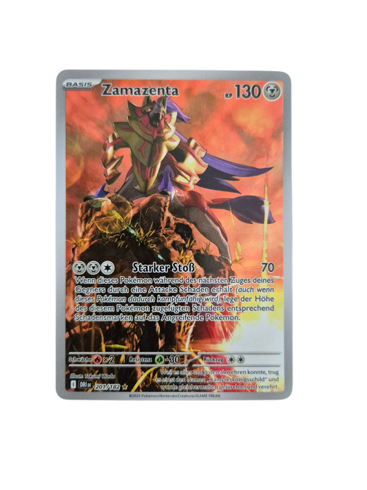 Zamazenta (Illustration Rare, Ewige Rivalen) 201/182