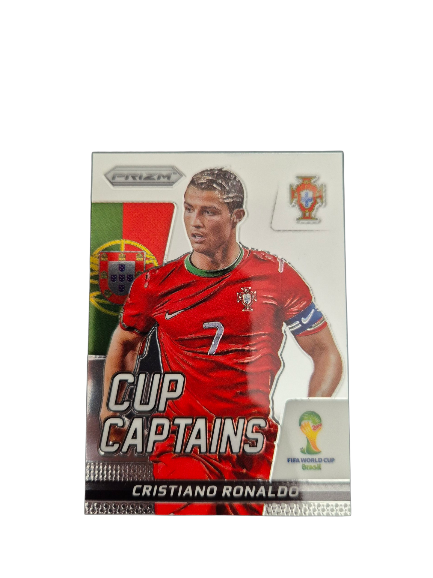Cristiano Ronaldo – Panini Prizm 2014 World Cup (Cup Captains Base Card)