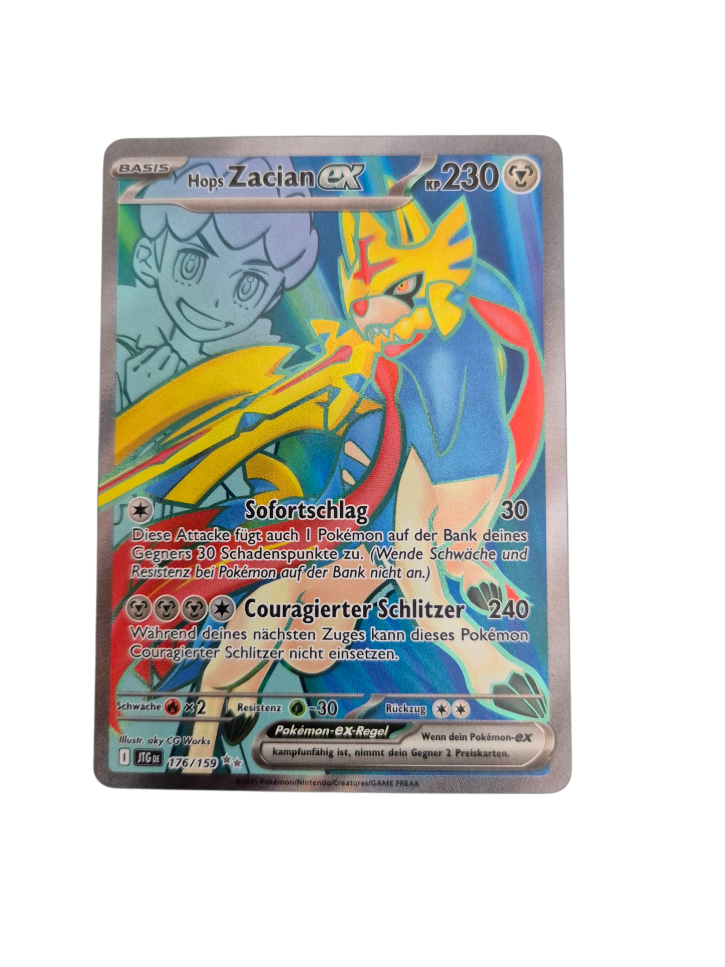 Hops Zacian ex (Full Art, Reisegefährten) 176/159
