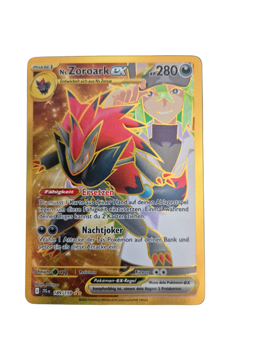 Ns Zoroark ex (Goldkarte, Reisegefährten) 189/159