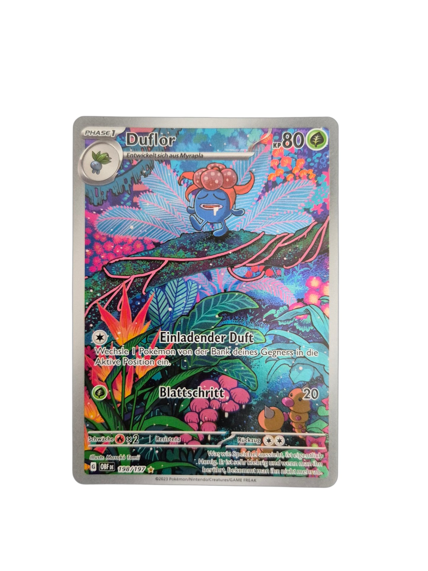 Duflor (Illustration Rare, Obsidianflammen) 198/197