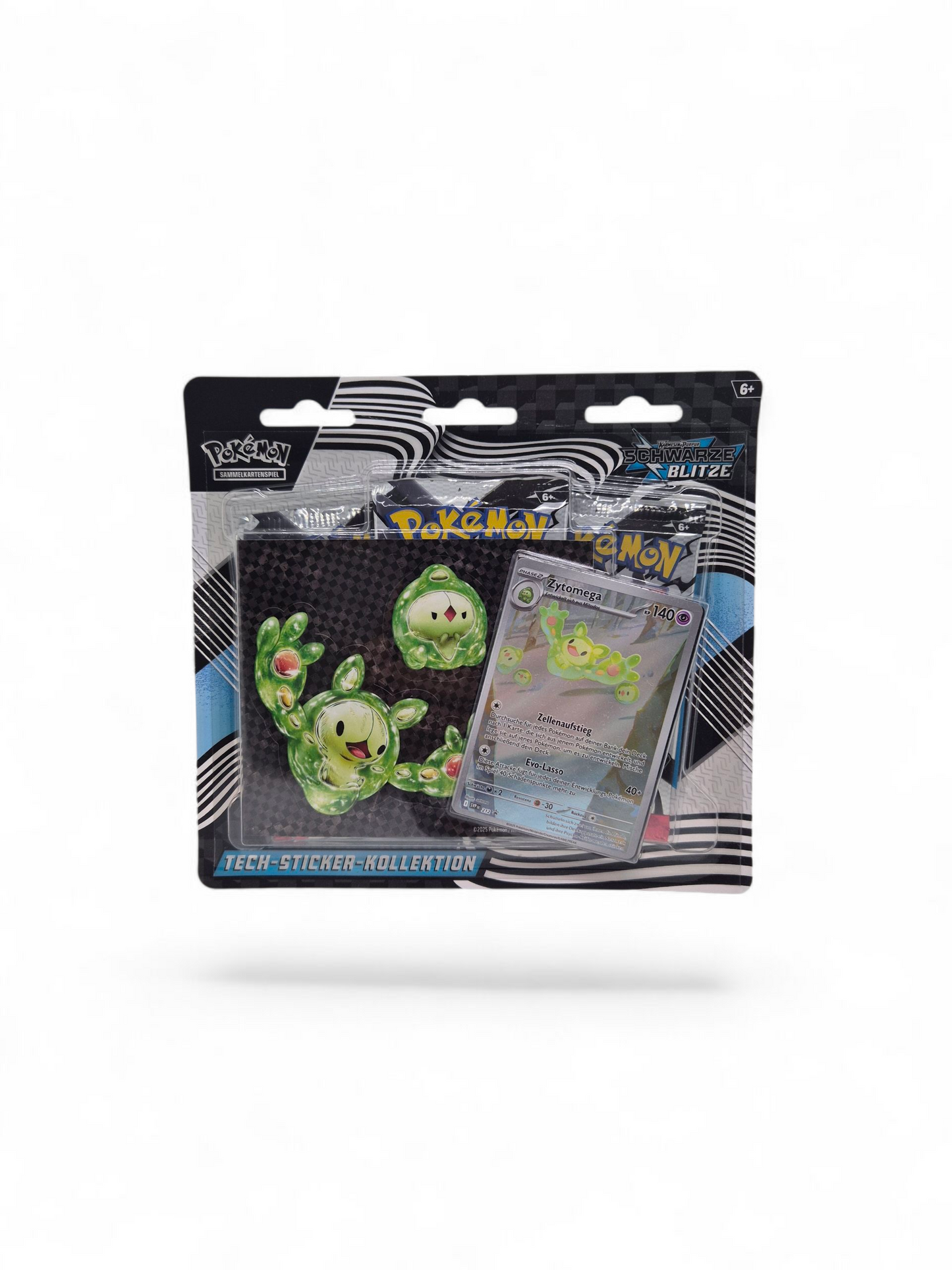 Pokémon Tech-Sticker-Kollektion – Schwarze Blitze (Deutsch)