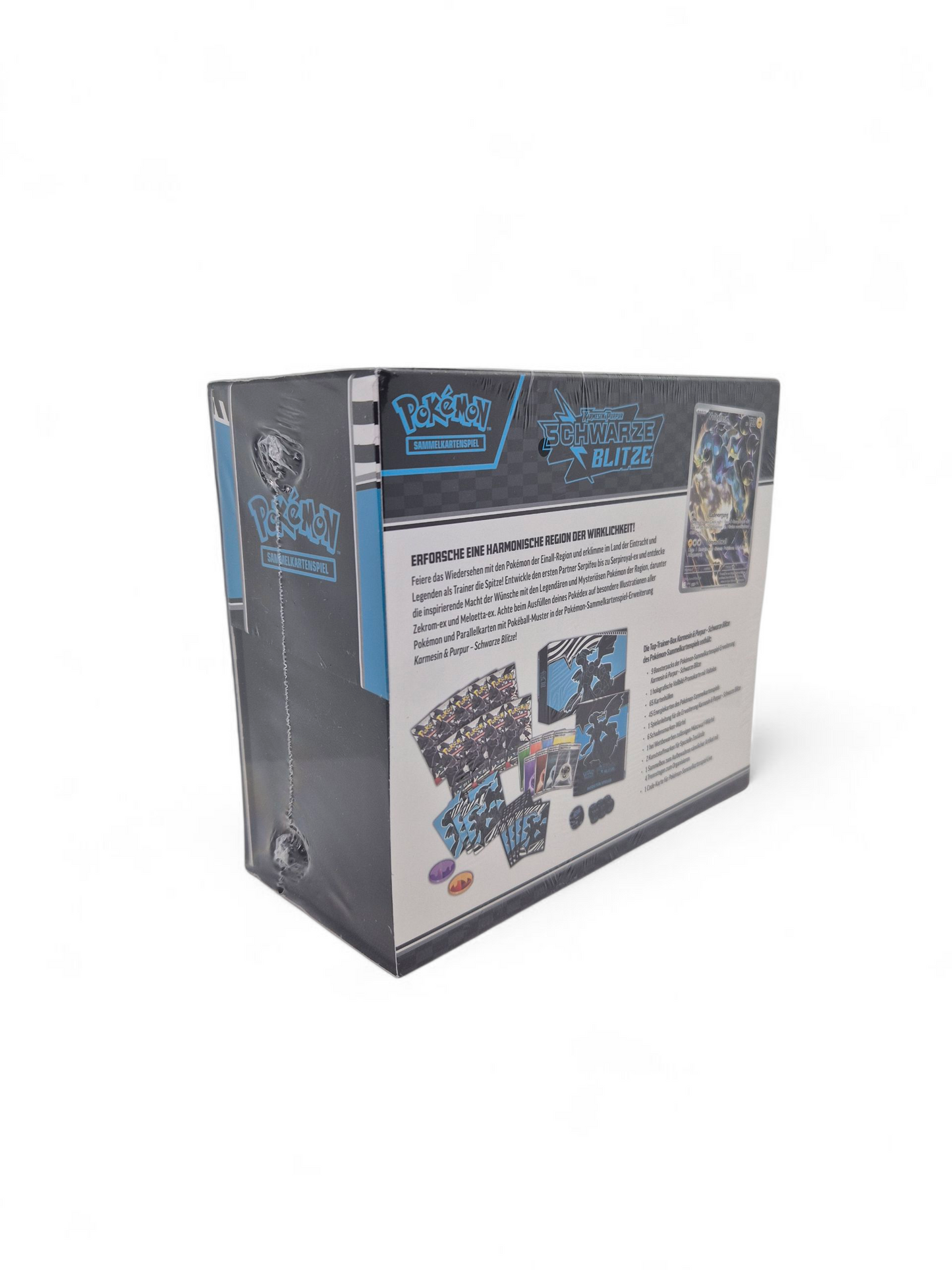 Pokémon Top-Trainer-Box „Schwarze Blitze“ (Deutsch)