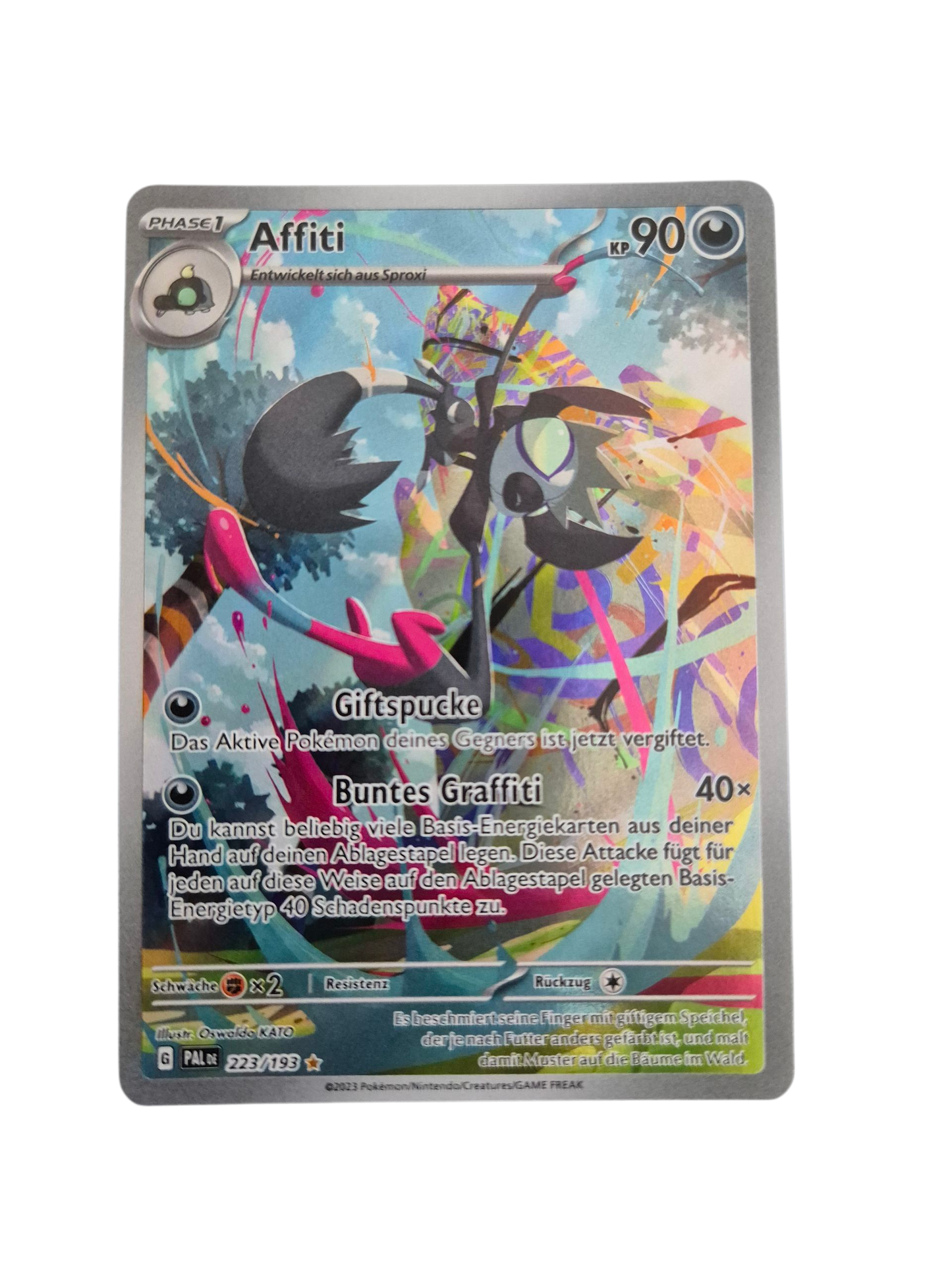 Affiti (Illustration Rare, Entwicklungen in Paldea) 223/193