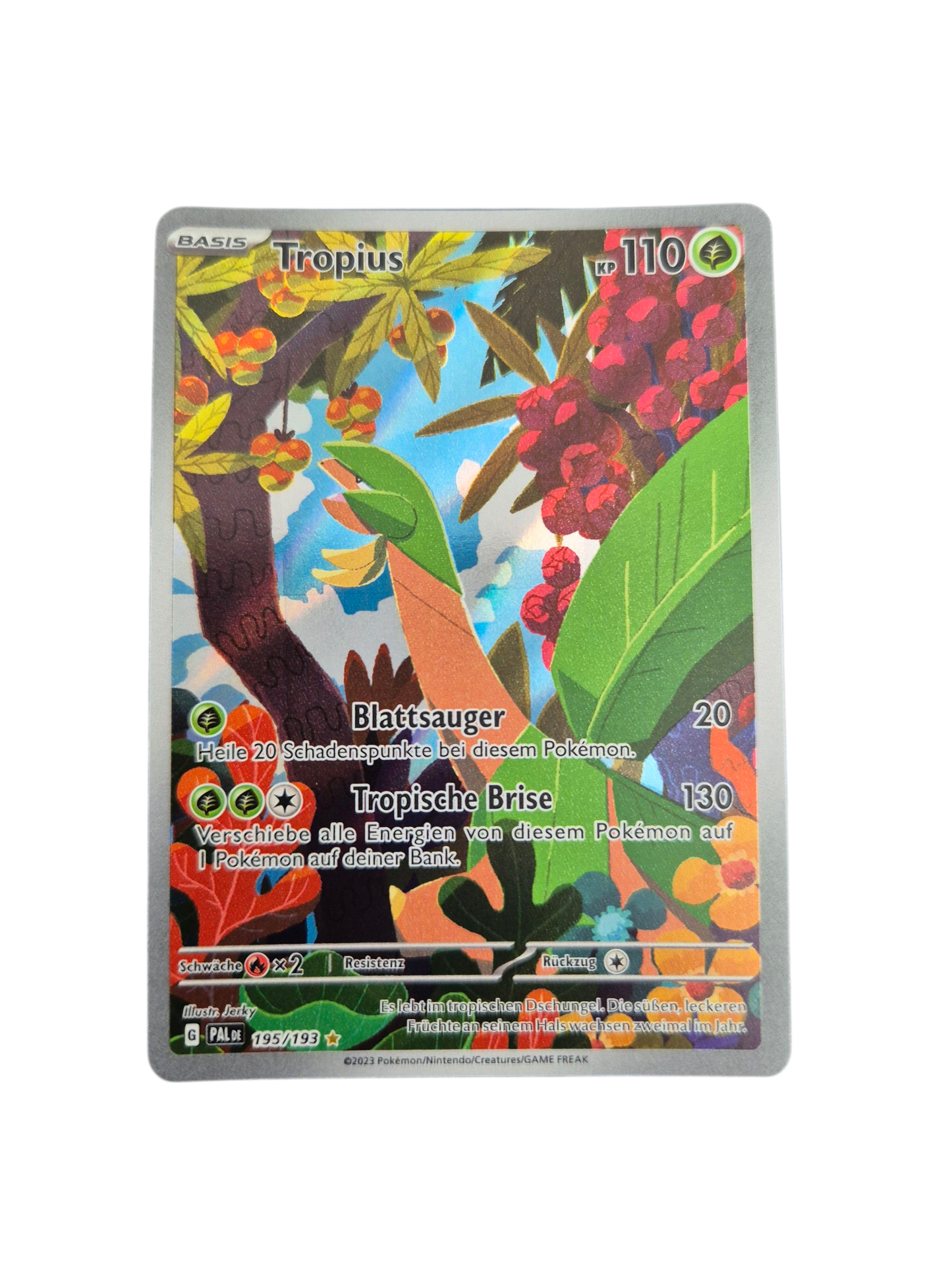 Tropius (Illustration Rare, Entwicklungen in Paldea) 195/193