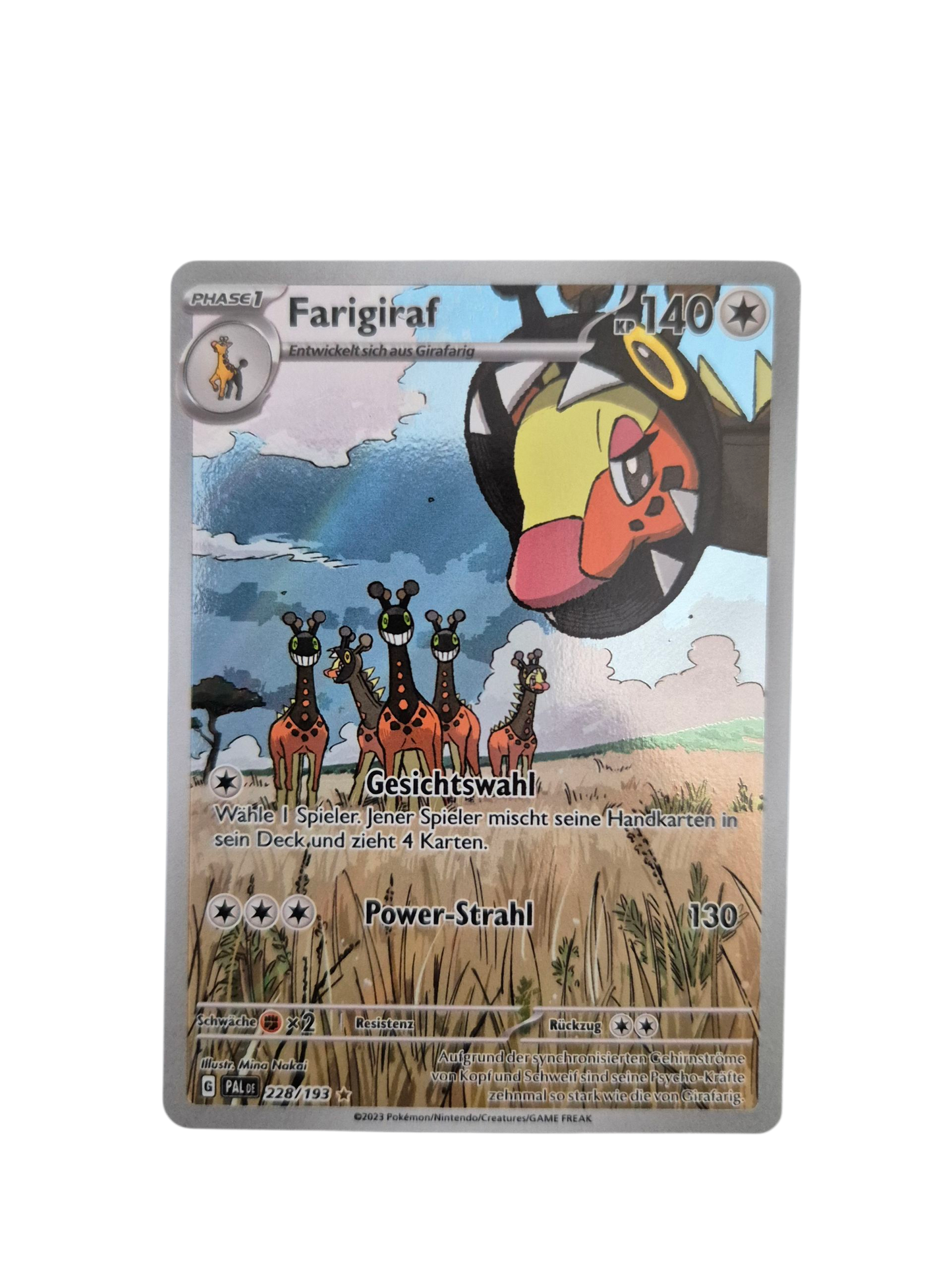 Farigiraf (Illustration Rare, Entwicklungen in Paldea) 228/193