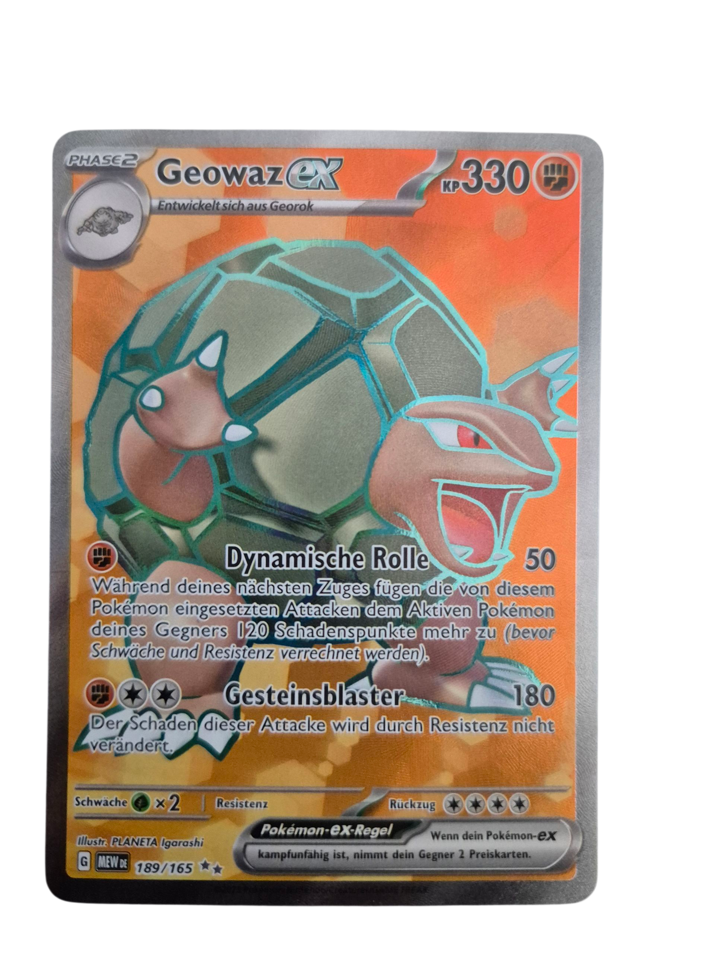 Geowaz ex (Full Art, 151) 189/165