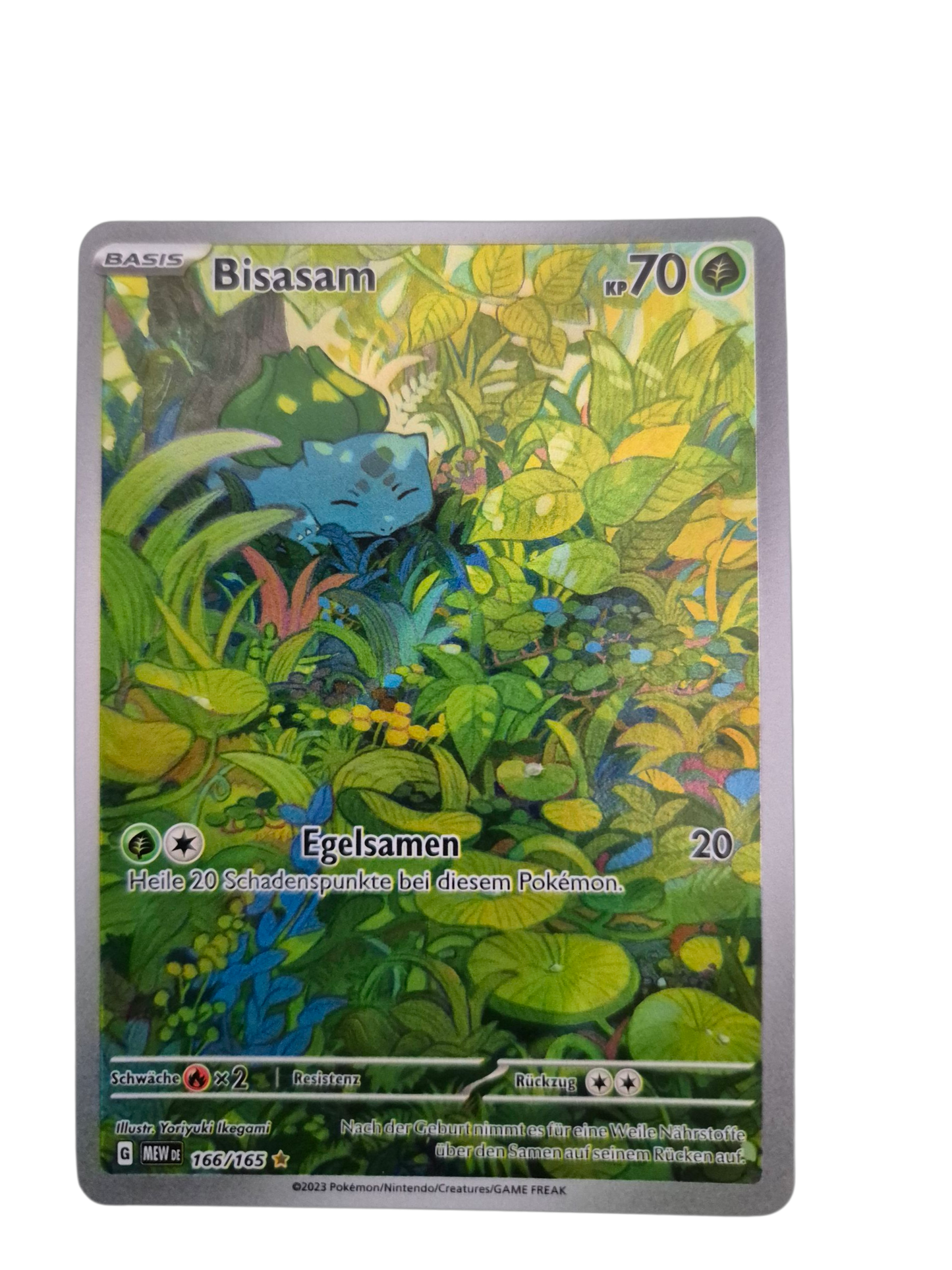 Bisasam (Illustration Rare, 151) 166/165