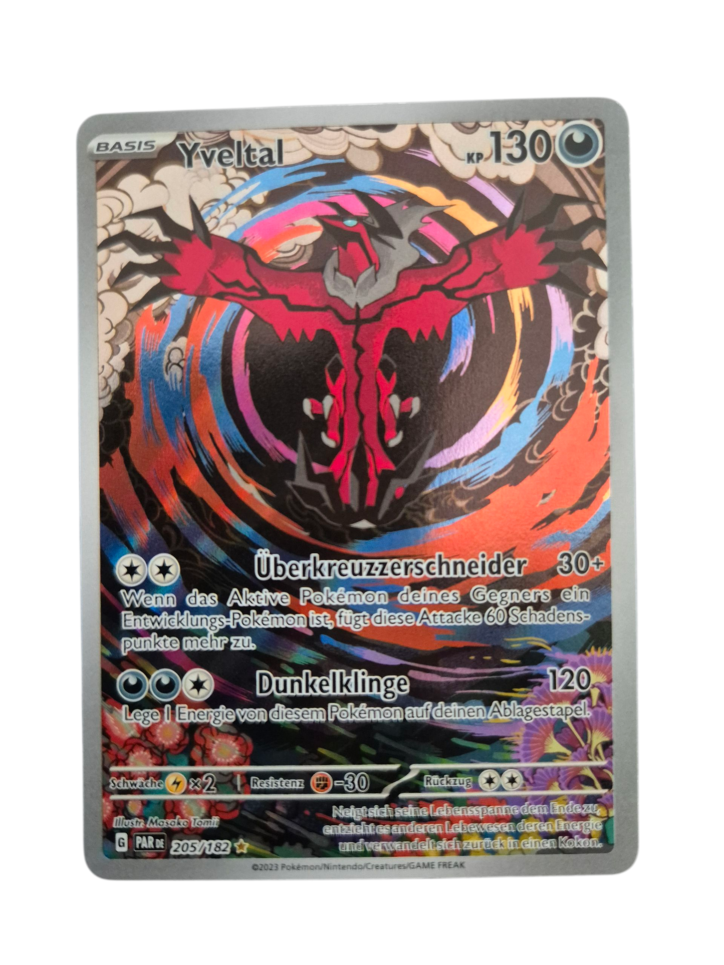 Yveltal (Illustration Rare, Paradoxrift) 205/182