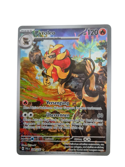 Pyroleo (Illustration Rare, Entwicklungen in Paldea) 200/193