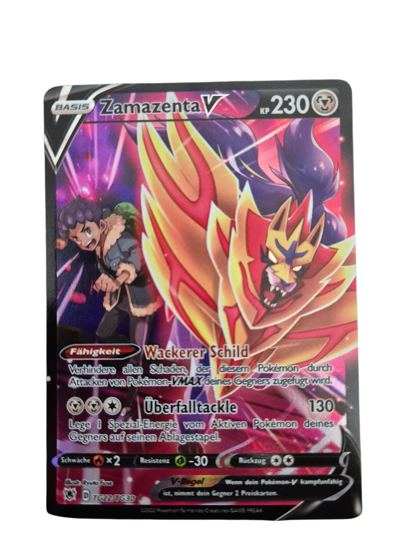 Zamazenta V (Ultra Rare, Astralglanz) TG22/TG30