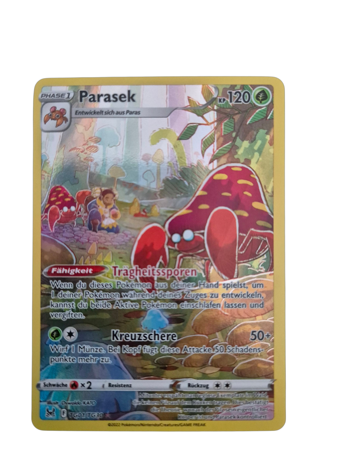 Parasek (Ultra Rare, Verlorener Ursprung) TG01/TG30