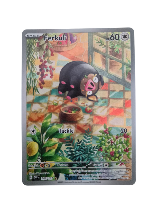 Ferkuli (Illustration Rare, Obsidianflammen) 209/197