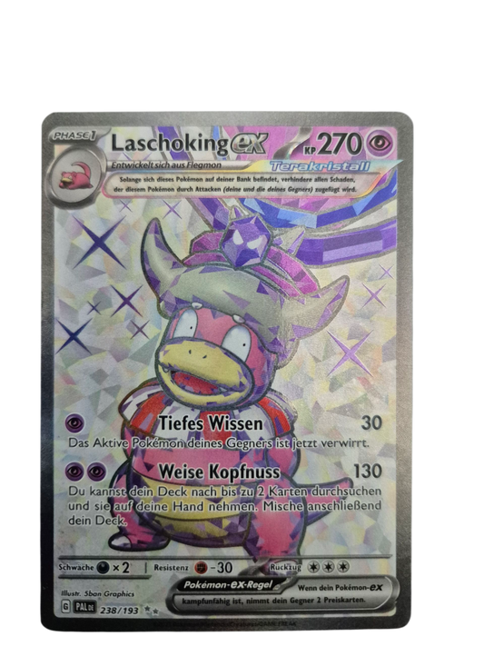 Laschoking ex (Ultra Rare, Entwicklungen in Paldea) 238/193