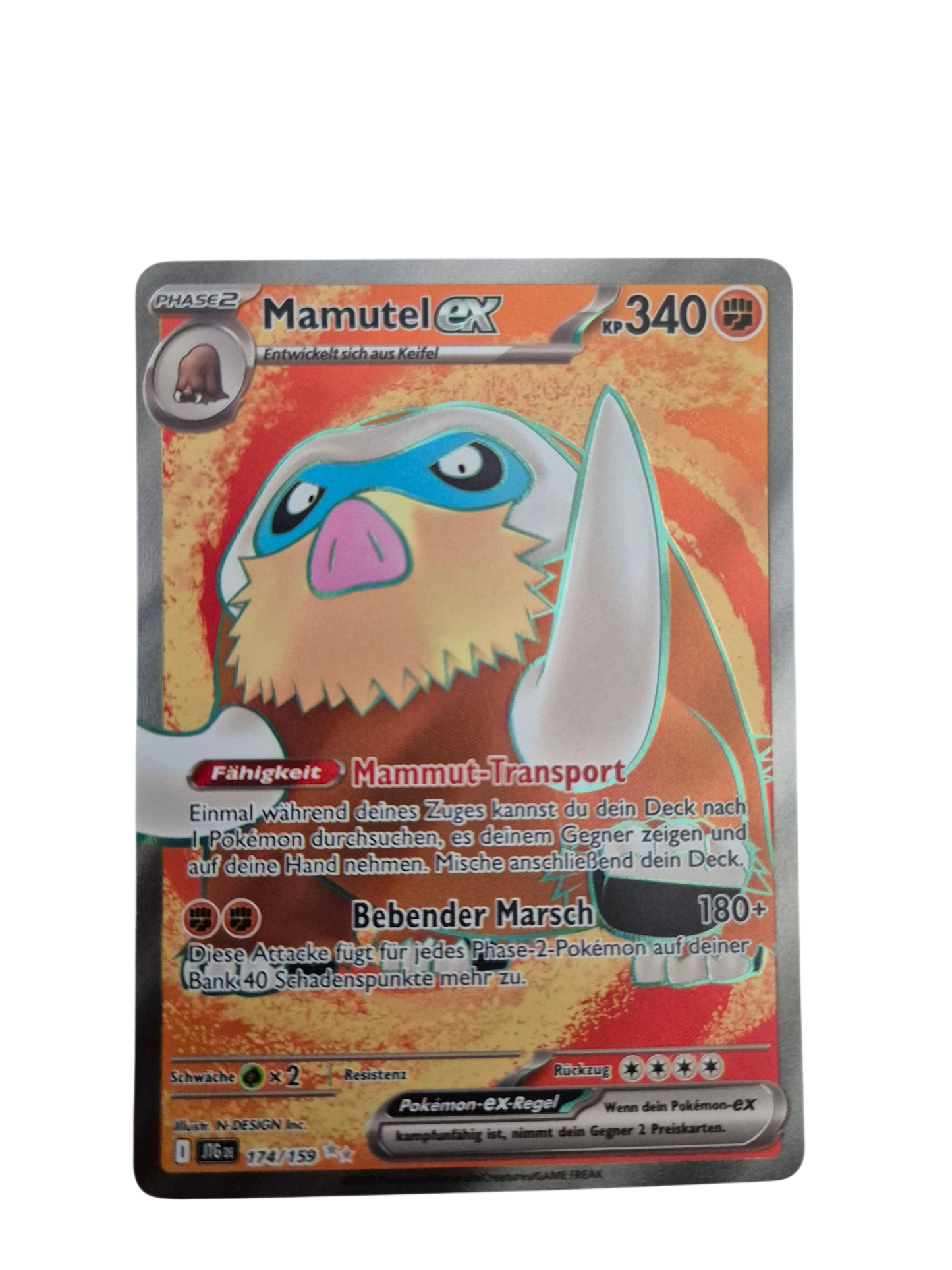 Mamutel ex (Full Art, Reisegefährten) 174/159