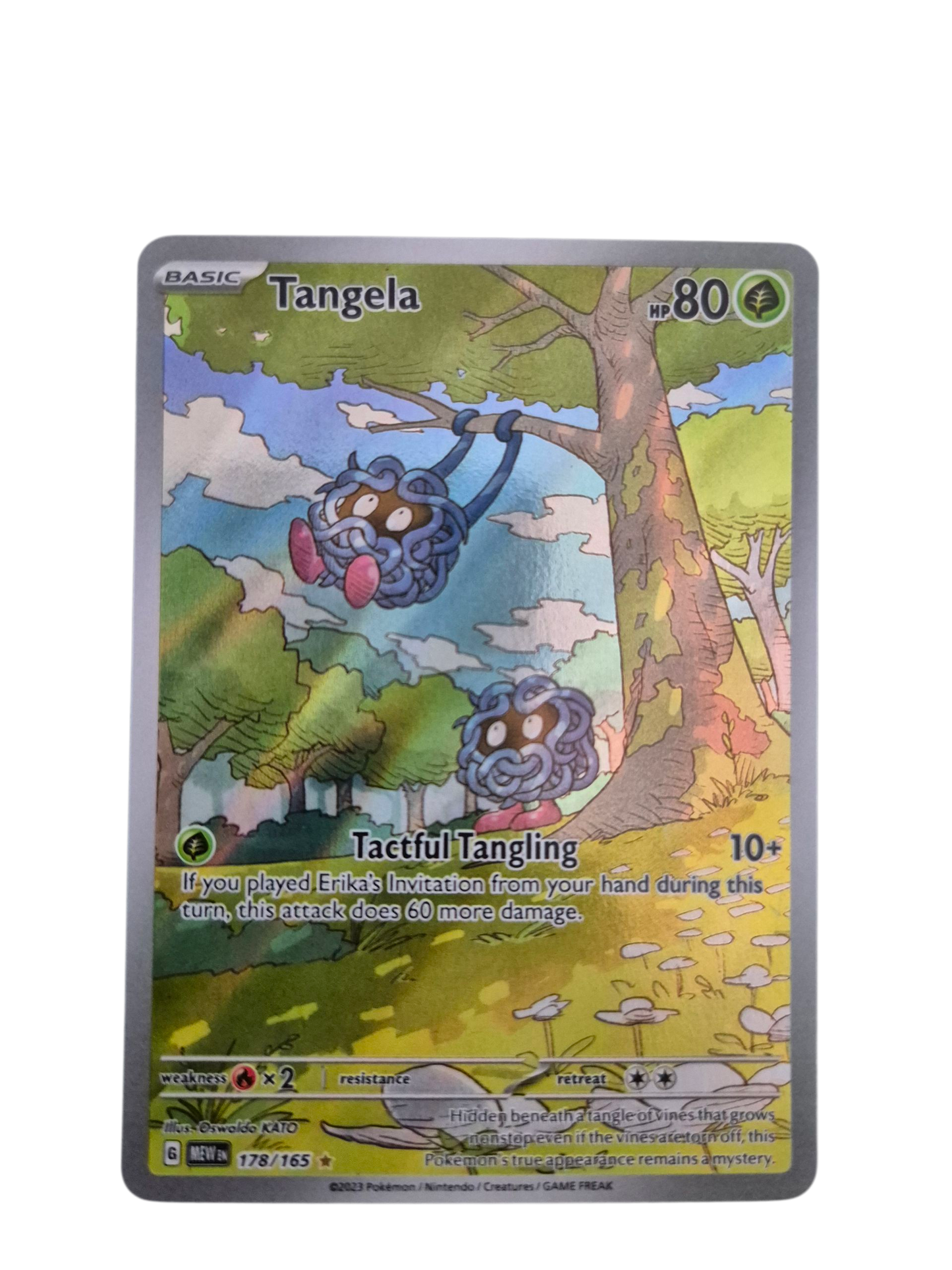 Tangela (Illustration Rare, 151, Englisch) 178/165