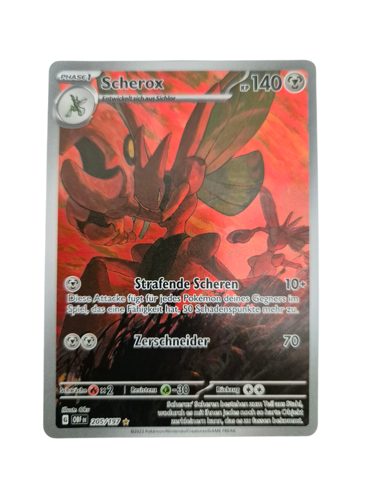 Scherox (Illustration Rare, Obsidianflammen) 205/197