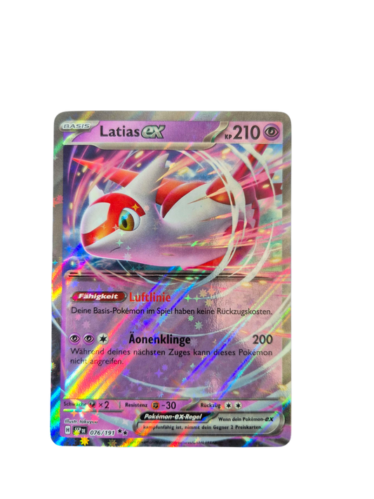 Latias ex (Double Rare, Stürmische Funken) 076/191