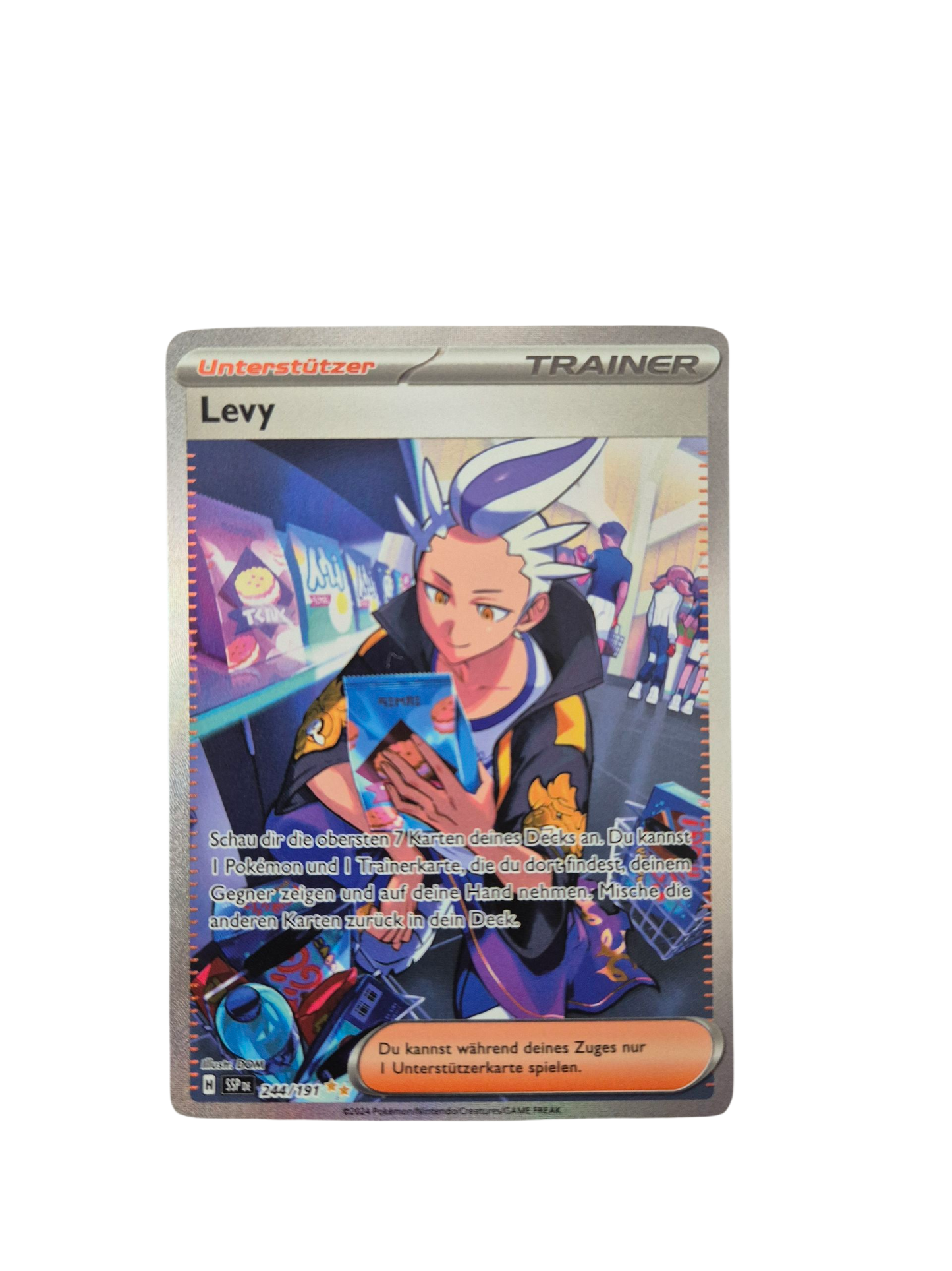Levy (Special Illustration Rare, Stürmische Funken) 244/191