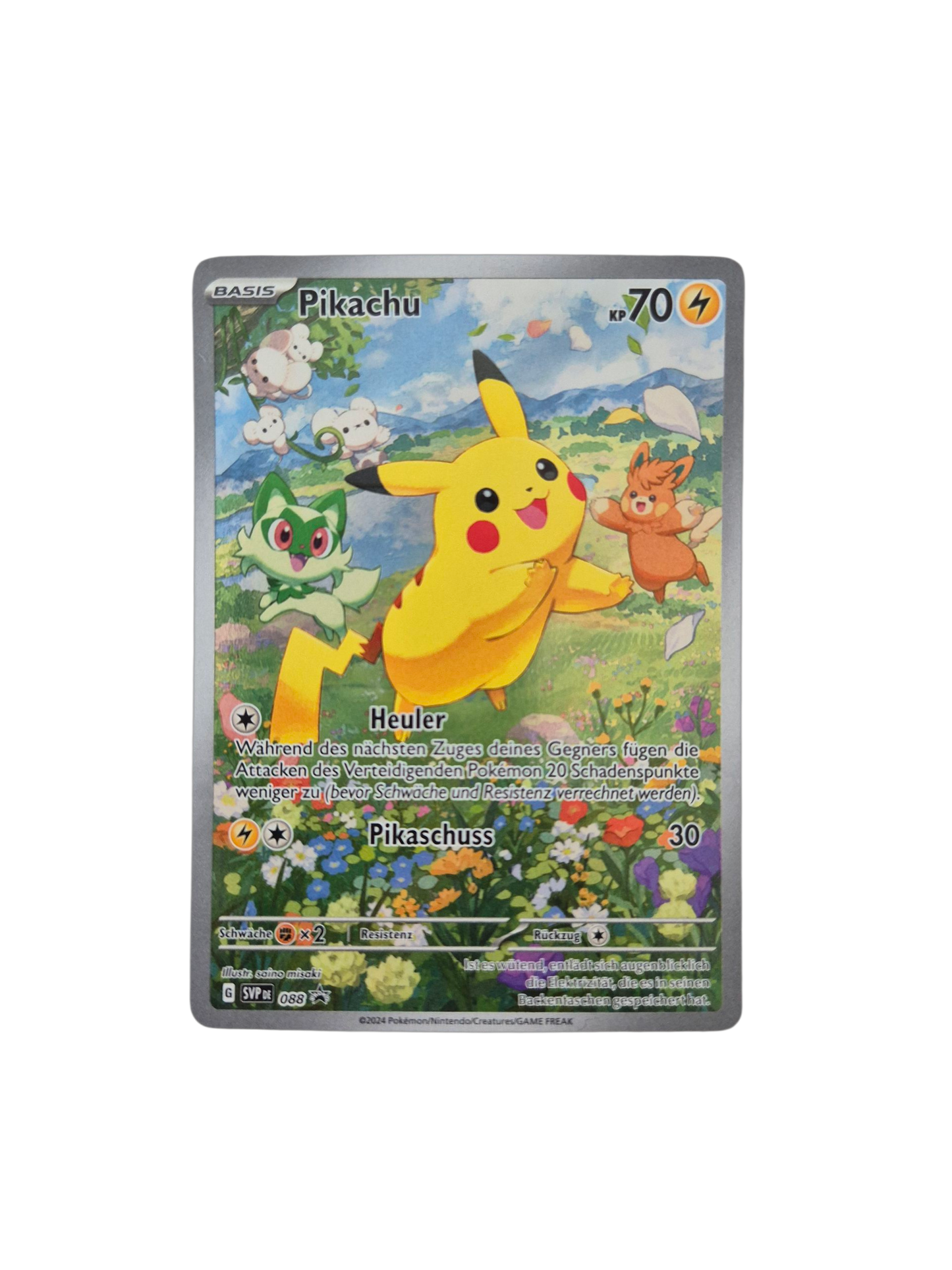 Pikachu (Black Star Promo, Art Rare) SVP088