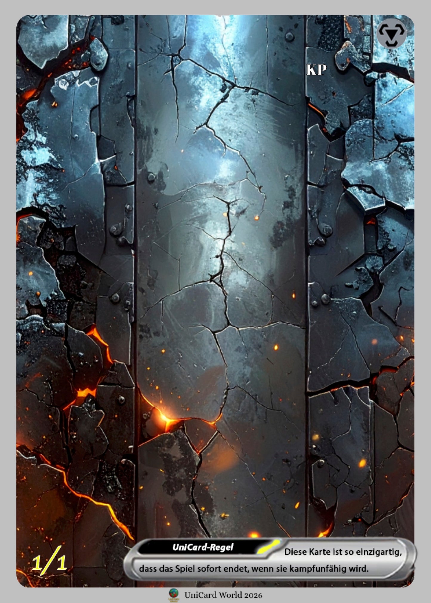 Unicard Fullart mit KI-Avatar & Holo-Effekt